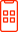 smartphone orange icon